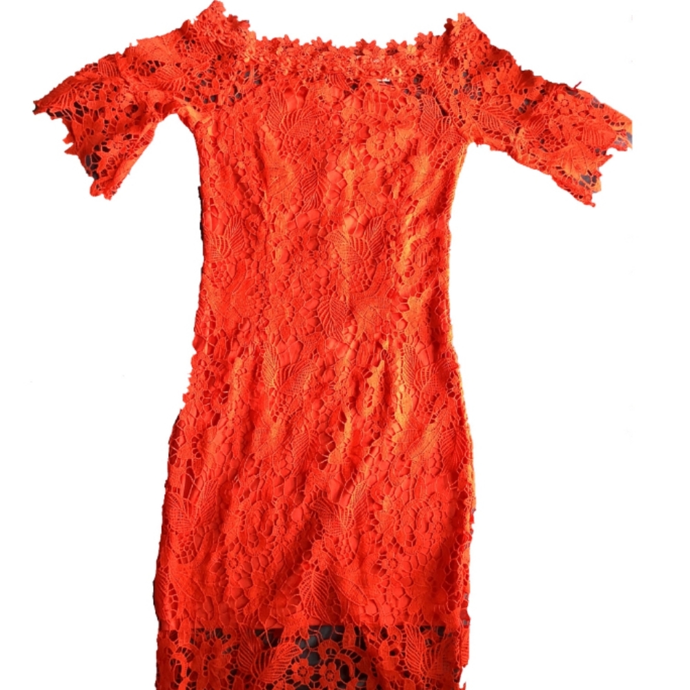Long Red Dress